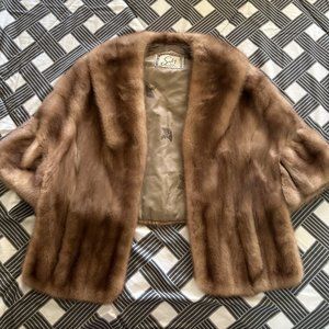 Vintage 1950's Fur Half-Coat